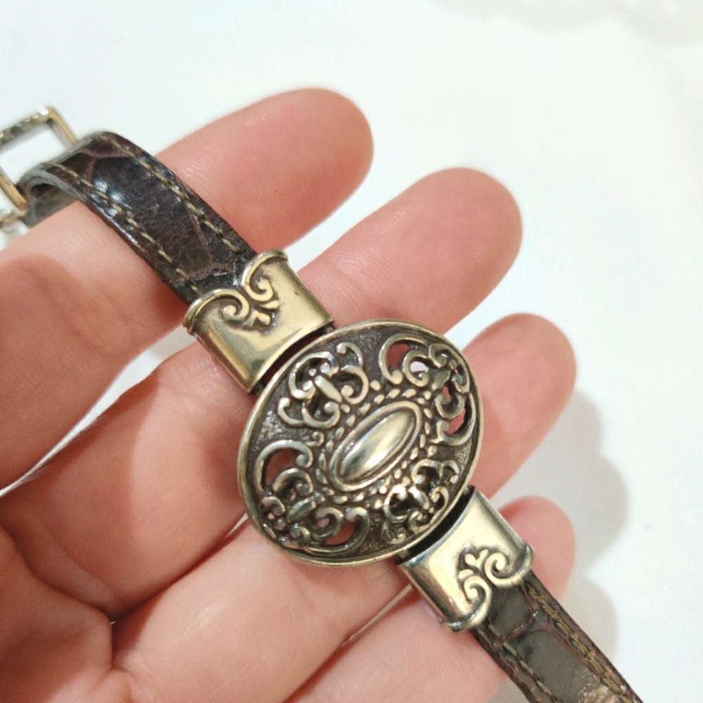 BRIGHTON Vintage Leather Bracelet